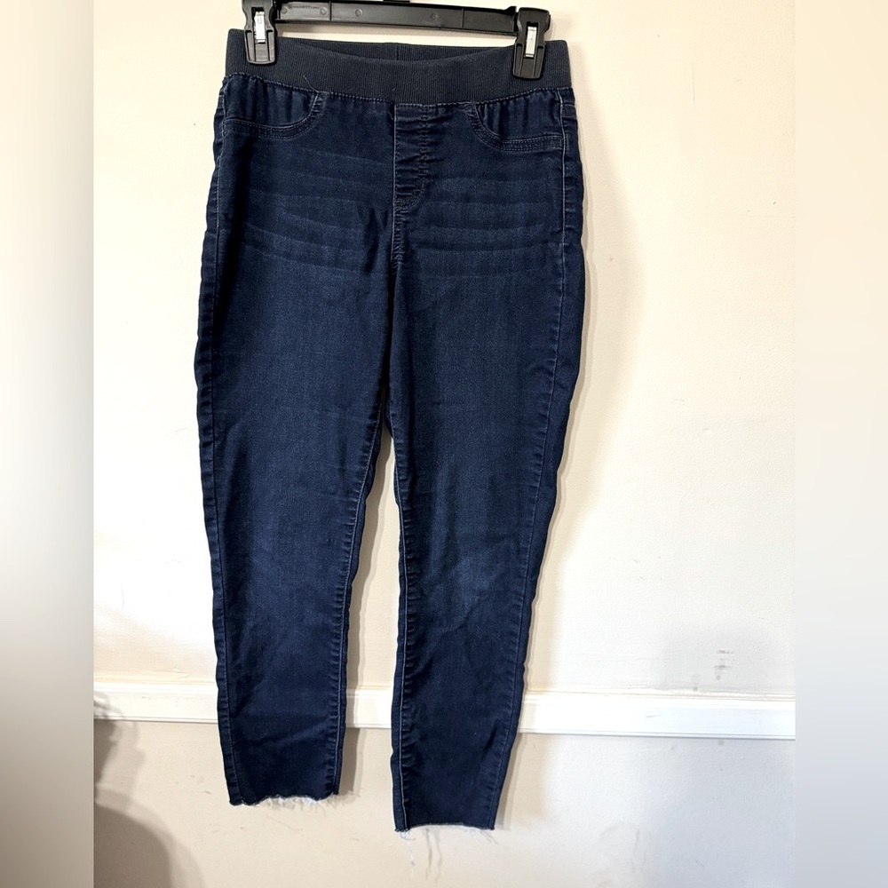 No Boundaries | Pull On Dark Wash Jean Leggings | Size 7-9